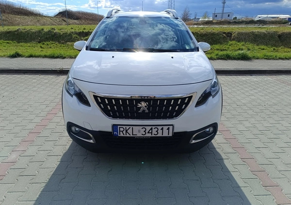 Peugeot 2008 cena 49600 przebieg: 206000, rok produkcji 2019 z Jutrosin małe 436